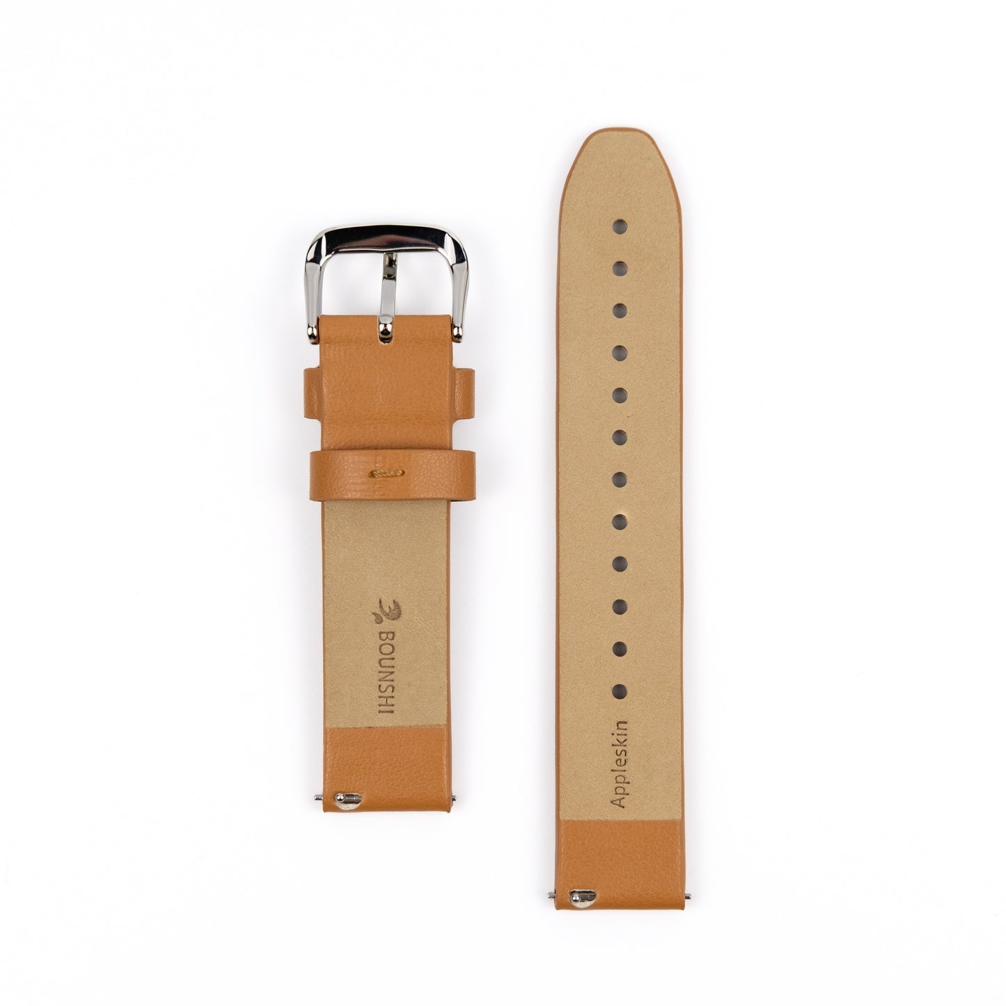 Appleskin Leather Strap - Brown